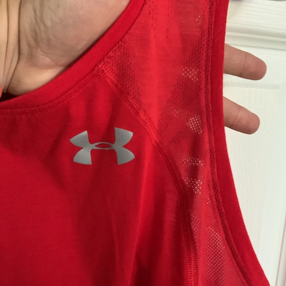 Under Armour Threadborne Run Muscle Top Sz Lg - Picture 3 of 7